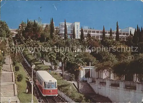 Sotschi Sanatorium Bergbahn Kat. Russische Foederation