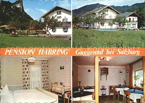 Salzburg Oesterreich Pension Habring Guggental Kat. Salzburg
