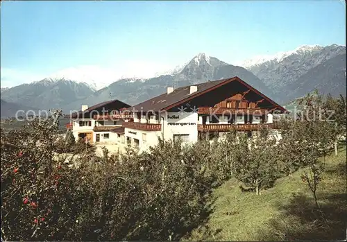 Schenna Meran Hotel Rosengarten Alpenpanorama Kat. Italien