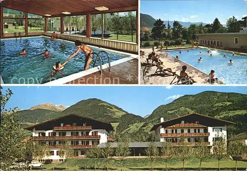 Gais Taufers Gasthof und Dependance Windschar Hallenbad Swimming Pool / Sand in Taufers /Bolzano