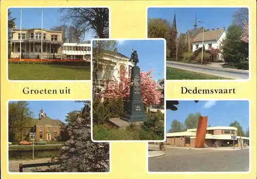 Dedemsvaart Teilansichten Denkmal Kat. Dedemsvaart