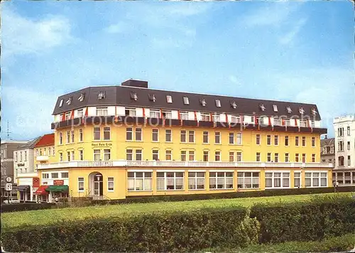 Borkum Nordseebad Bundesbahn Sozialwerk Seeheim Haus Rote Erde Nordseebad / Borkum /Leer LKR