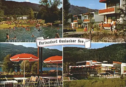 Ossiachersee Feriendorf Strand Restaurant Terrasse Kat. Ossiach