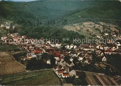 Bad Gleisweiler Deutsche Weinstrasse Fliegeraufnahme