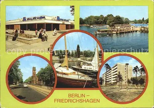 Friedrichshagen Berlin Boelschestrasse Seglerhafen Feierabendheim /  /