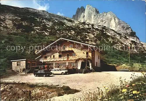 Marmolada Rifugio Passo Fedaia Kat. Italien