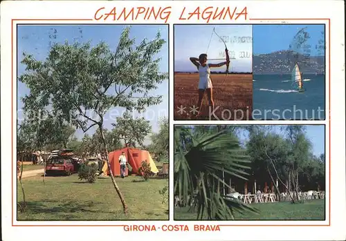 Castello d Empuries Camping Laguna  Kat. Spanien