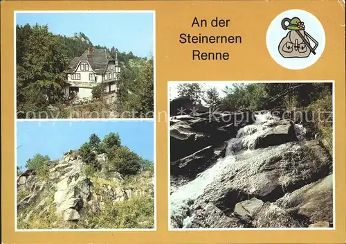 Steinerne Renne Ferienheim Gaststaette Steinerne Renne Renneklippen Kat. Wernigerode