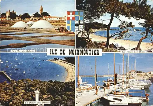 Ile de Noirmoutier Marais Salanta Plage des Dames Herbaudiere