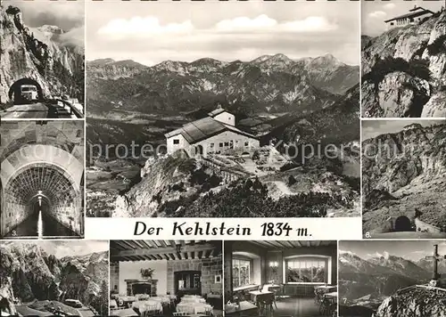 Kehlsteinhaus Kehlstein Gipfelkreuz Berchtesgadener Alpen Panorama Kat. Berchtesgaden