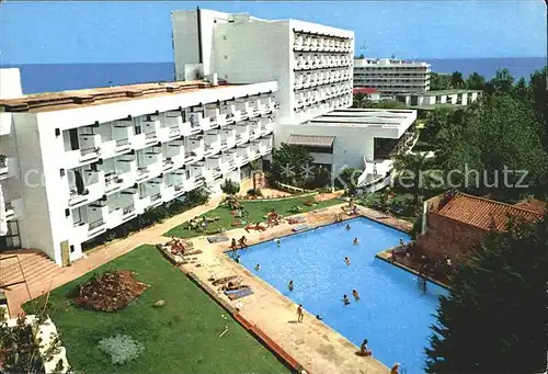 Torremolinos Hotel Al Andalus Piscina Kat. Malaga Costa del Sol