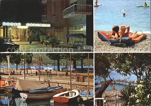 Portese del Garda Park Hotel Casimiro Hafen Strand