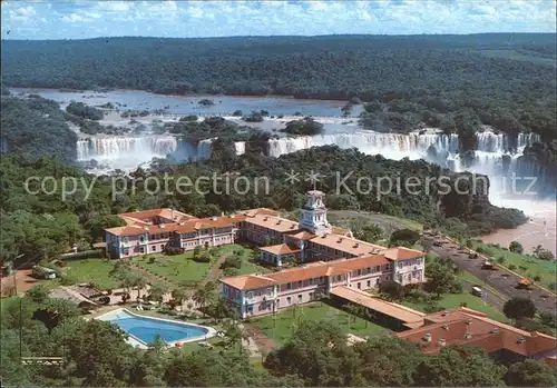 Iguacu Hotel das Cataratas Iguazu Wasserfaelle Fliegeraufnahme