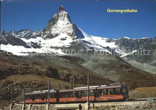 Gornergratbahn Matterhorn Zermatt  Kat. Gornergrat