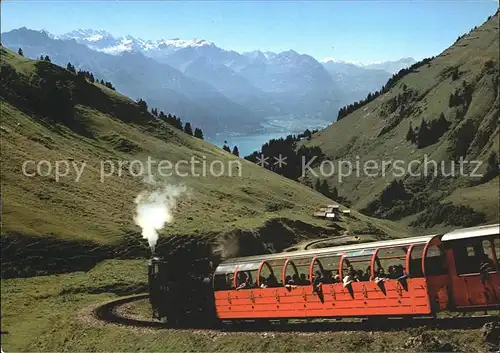 Brienz Rothornbahn Berner Alpen Brienzersee  Kat. Eisenbahn