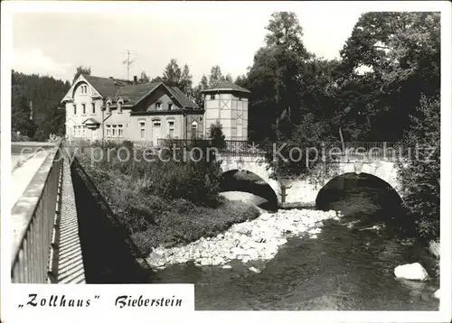 Bieberstein Nossen Zollhaus Ferienheim des VEB Karl Marx Stadt Kat. Nossen