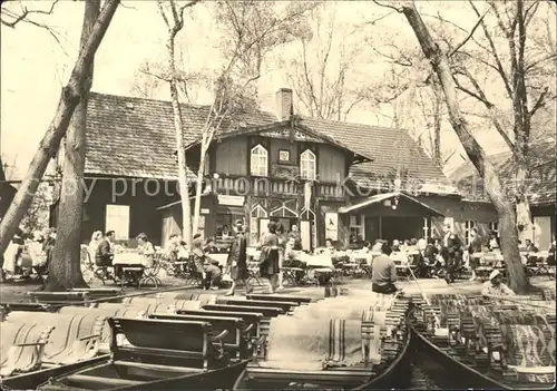 Lehde Spreewald HO Gaststaette Froehlicher Hecht