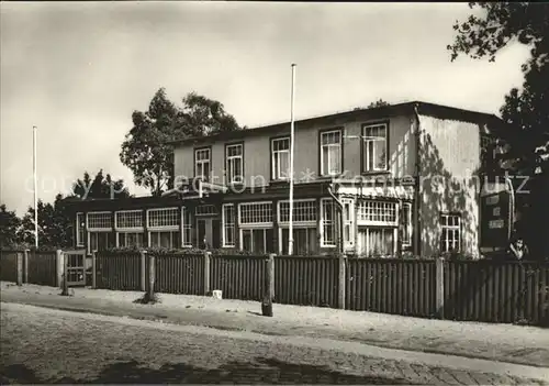 Prerow Ostseebad FDGB Erholungsheim Am Hafen / Darss /Nordvorpommern LKR