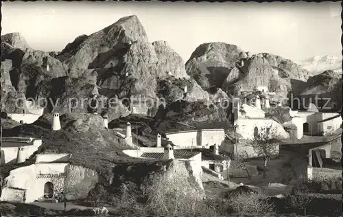 Guadix Vista de Cuevas Kat. Granada Andalucia