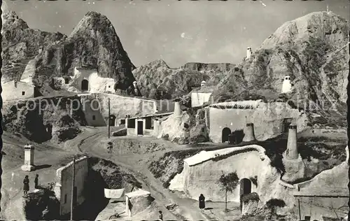 Guadix Vista de Cuevas Kat. Granada Andalucia