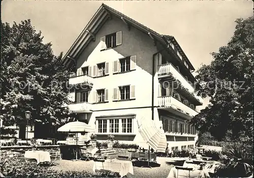 Vierwaldstaettersee SZ Hotel Friedheim Hergiswil Kat. Brunnen