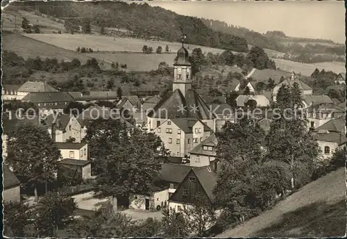 Schmiedeberg  Dippoldiswalde Teilansicht Kirche / Dippoldiswalde /Saechsische Schweiz-Osterzgebirge LKR