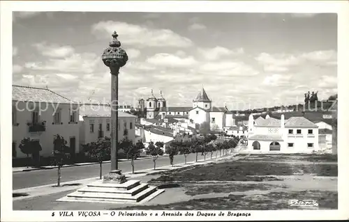 Vila Vicosa O Pelourinho Avenida dos Duques de Braganca