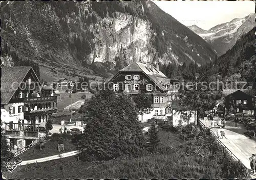 Badgastein Gaststaette Hotel Gruener Baum Koetschachtal Kat. Bad Gastein