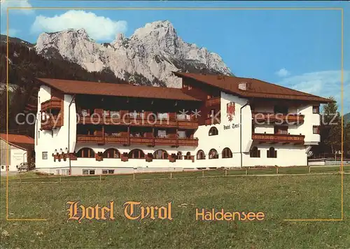 Haldensee Hotel Tyrol Tannheimer Tal Kat. Oesterreich