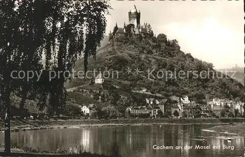 Cochem Mosel Burg Kat. Cochem