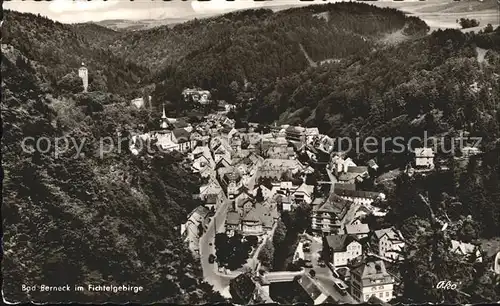 Bad Berneck Fliegeraufnahme Kat. Bad Berneck Fichtelgebirge