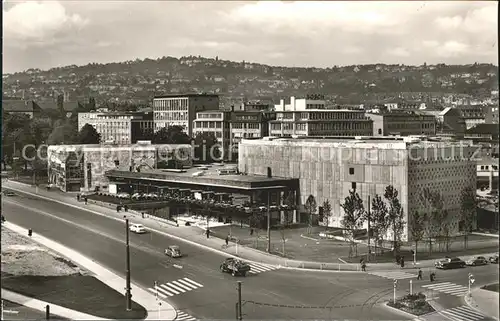 Stuttgart Konzerthaus Stuttgarter Liederhalle Kat. Stuttgart