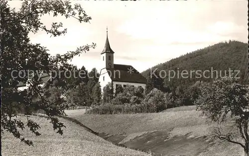 Schwarzenberg Murgtal Kirchlein Kat. Baiersbronn