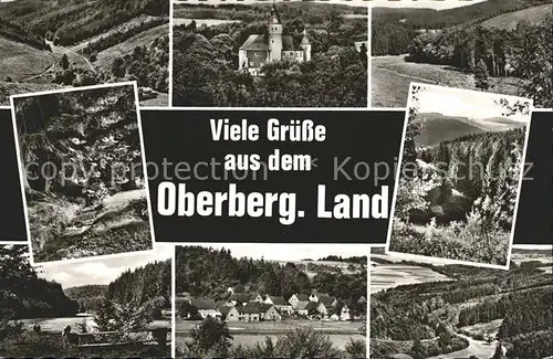 Westfalen Region Oberbergisches Land Sehenswuerdigkeiten und Teilansichten Kat. Melle