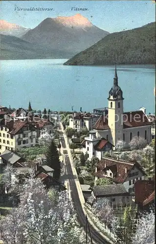 Vitznau Rigibahn Panorama / Vitznau /Bz. Luzern