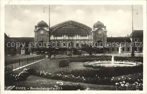 Basel BS Bundesbahnhof Kat. Basel