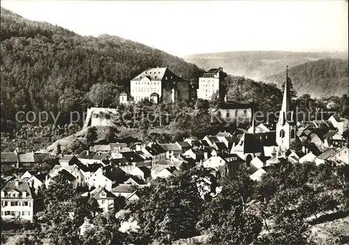 Kyllburg Rheinland Pfalz Schloss und Dorf Malberg Kat. Kyllburg