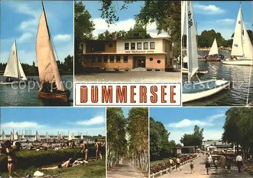 Duemmersee Mecklenburg-Vorpommern Hotel Restaurant CafÃ© Seeblick / Duemmer /Ludwigslust LKR