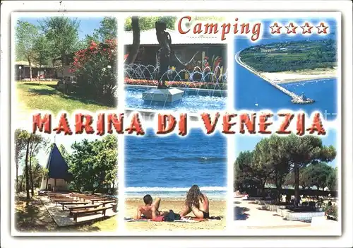 Punta Sabbioni Camping Marina di Venezia Teilansichten Kat. Venezia Venedig