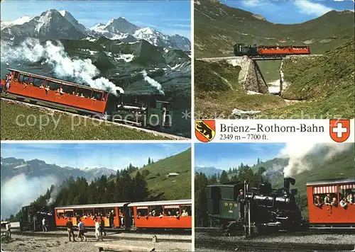 Brienz Rothornbahn Teilansichten Kat. Eisenbahn