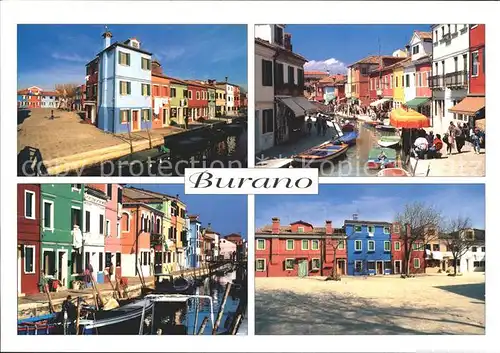 Burano Teilansichten Kanal Kat. Laguna di Venezia