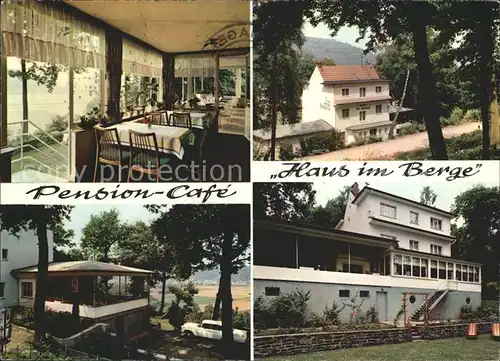 Sinzig Pension Cafe Haus im Berge Gastraum / Sinzig /Ahrweiler LKR