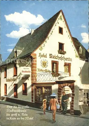 Kroev Mosel Hotel Reichsschenke Zum Ritter Goetz / Kroev /Bernkastel-Wittlich LKR