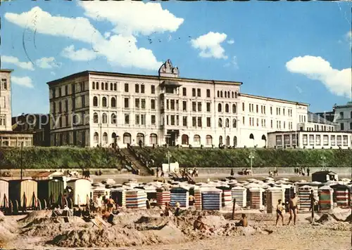 Borkum Nordseebad Haus Europa Strandpartie / Borkum /Leer LKR