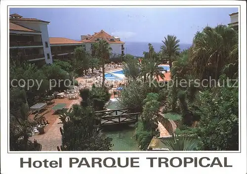 Maspalomas Hotel Parque Tropical Swimmingpool Kat. Gran Canaria Spanien
