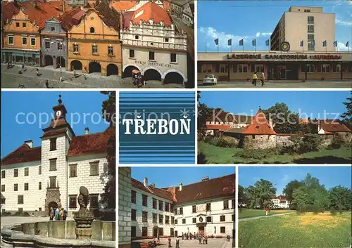 Trebon Tschechien  Vyrostla z trhove osady zminovane jiz v roce pozdeji prestavene na hradek a pak renesancni zamek Historicke jadro mesta je pamatkovou rezervaci Kat. Tschechische Republik