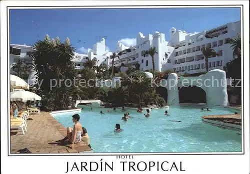 Tenerife Hotel Jardin Tropical Swimmingpool Kat. Islas Canarias Spanien