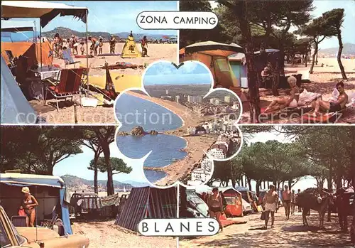 Blanes Zona Camping Details Kat. Costa Brava