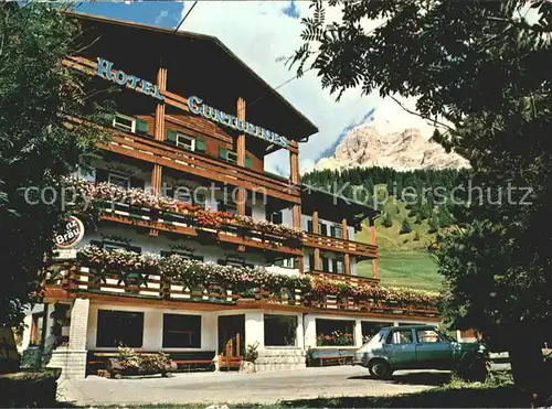 San Cassiano Badia Hotel Cunturines  / Bozen Suedtirol /Trentino Suedtirol