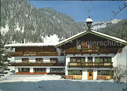 Gasteig Kirchdorf Gasthof Pension Altmuehle Kat. Kirchdorf Tirol Wilder Kaiser